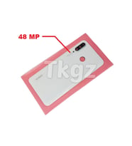 Tkgz Huawei Uyumlu P30 Lite Arka Pil Batarya Kapağı ( Kamera Lensli 48 MP) BEYAZ