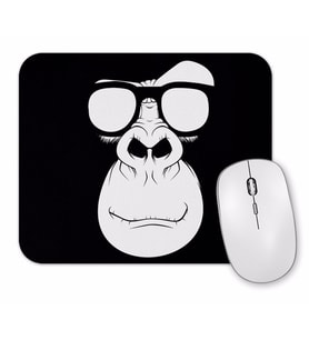 Geek Monkey Mouse Pad
