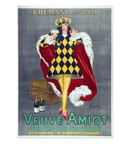 Cremant Du Roi Tablo Ahşap Poster Dekoratif