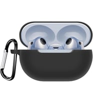 Huawei FreeBuds Pro 2 için Kılıf Askılı Mat Silikon Siyah [FreeBuds Pro 2 ile Uyumlu Kılıf - Siyah]