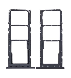 Samsung Galaxy A02S Uyumlu Sim Kart Tepsisi SM-A025F (Siyah)