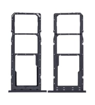 Samsung Galaxy A02S Uyumlu Sim Kart Tepsisi SM-A025F (Siyah)