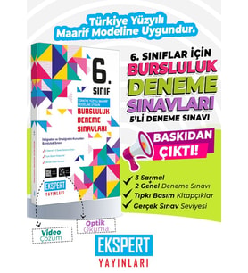 6. Sınıf Bursluluk Deneme Sınavları