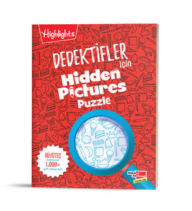 Dedektifler İçin Hidden Pictures Puzzle - Dikkat Atölyesi Yayınları