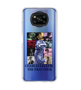 Poco X3 PRO / X3 NFC Uyumlu Charles Leclerc Tasarımlı Şeffaf Telefon Kılıfı