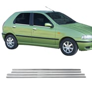 Fiat Palio Krom Cam Çıtası Tk 1998 Üzeri 4 Parça Paslanmaz Çelik