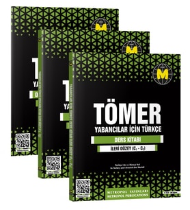 TÖMER-YABANCILAR İÇİN TÜRKÇE ÖĞRETİM SETİ (C1-C2) İLERİ DÜZEY