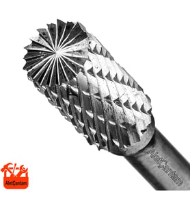 Karbür Freze Matkap Ucu Kalıpçı Taşlama Eğe 10mm Silindir Tipi, HR0236101