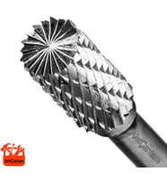 Karbür Freze Matkap Ucu Kalıpçı Taşlama Eğe 10mm Silindir Tipi, HR0236101