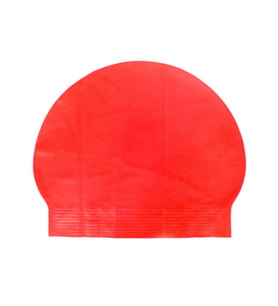 Bermuda Latex Swim Cap Yüzücü Bonesi KIRMIZI