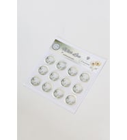 Mühürcüm 12 Adet Hazır Kendinden Yapışkanlı Çiçek Karahindiba Sticker Mühür KYSM108