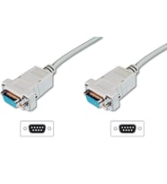 Digitus Modem Bağlantı Kablosu, D-Sub9 Dişi - D-Sub9 Dişi, 1.8 metre, vidalı, bej renk
Digitus Zero-Modem connection cable, D-Sub9 F/F, 1.8m, snap-hoods, beige