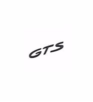 PORSCHE GTS BAGAJ YAZISI SİYAH