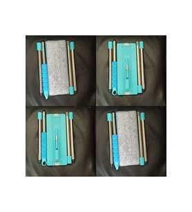 Turkuaz Renkli Tablet Mop Sap Seti, Sihirli Temizlik Aksesuarı