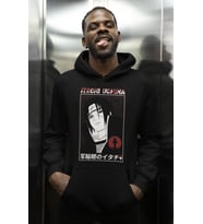 Itachi Uchiha Naruto Baskılı Unisex Oversize Anime Karakter Hoodie
