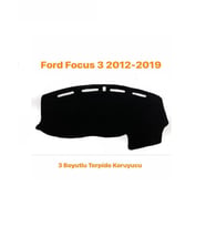 FORD FOCUS 3 2012-2019 ARASI 3 BOYUTLU VİP DERİ TORPİDO KORUYUCU