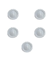 Parti Davet Piknik Doğum Günü Sert Plastik Mika Tabak - Beyaz - 18 Cm. - 6'lı 5 Paket