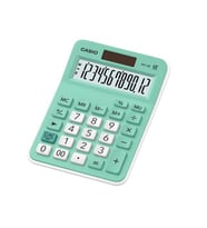 Casio MX-12B-GN Açık Yeşil 12 Hane Masa Üstü Hesap Makinesi