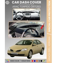 NİSSAN PRİMERA P12 (2001-2004) Torpido Örtüsü Premium Kalite Torpido Koruma Araca Özel UV Koruma