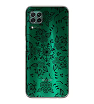 Huawei P40 Lite  Kamera korumalı Kapak Nostalji Desen Tasarımlı  Şeffaf Kılıf