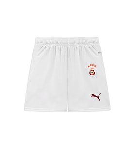 Puma Gsk Shorts Galatasaray 2024/2025 Çocuk Deplasman Şortu 77967302 Beyaz
