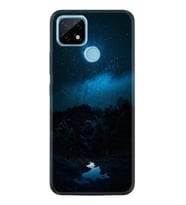 Realme C11 C21 C21Y C25Y C11 2021 Kılıf Desemli Silikon Gece 1633
