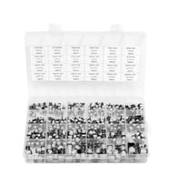 400 Adet Smd Elektrolitik Kapasitör Set Kutulu 24 Çeşit Kondansatör 1uf 4.7uf 10uf 22uf 47uf 100uf