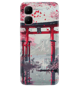 Infinix Smart 10 Kılıf Boutique Baskılı Resimli Japan Pcode -046