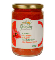 Güleçköy Acı Biber Salçası 870 Gr (Yeşil)