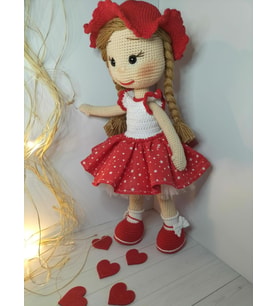 Pınar Bebek Amigurumi Organik Oyuncak