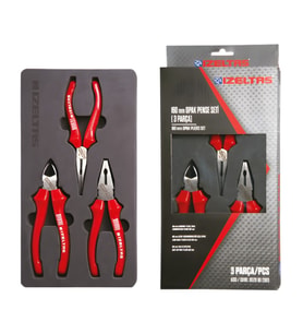 İZELTAŞ OPAK SERİ PENSE SETİ 160 MM (3 PARÇA)