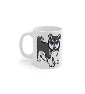 Puppy Baskılı Kupa Bardak