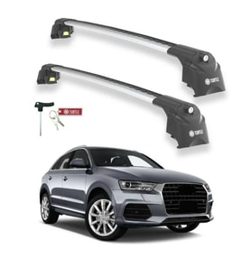 Turtle Audi Q3 (8U) 2012-2018 Ara Atkı Air2 Gri