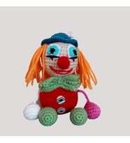 Küçük Palyaço Amigurumi Oyuncak