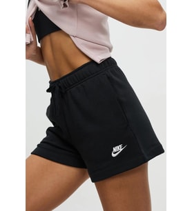 Nike Sportswear Essential Women's French Terry Shorts Siyah Pamuklu Siyah Şort