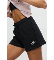 Nike Sportswear Essential Women's French Terry Shorts Siyah Pamuklu Siyah Şort
