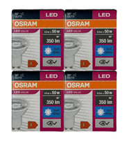 Osram 4.5W (50W) 4000K (Günışığı) GU10 Duylu Par16 Led Spot (4 Adet)