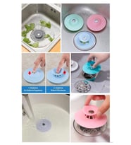 Silikon Renkli Lavabo Tıkacı