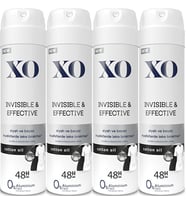 XO Deodorant 150ML Women-Kadın Invisible & Effective (4 Lü Set)