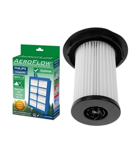 Philips ErgoFit FC9264/02 Uyumlu Filtre Seti  1x FC8038/01 - 1x FC6086/01 (AeroFlow® Optimal Hepa)