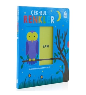 Çek-Bul Renkler Hareketli Kitaplar (Sıvama cilt)