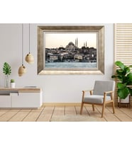 Gümüş Çerçeveli dekoratif Tablo as138