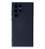 Newface Samsung Galaxy S24 Ultra Kılıf Nano içi Kadife Silikon - Lacivert