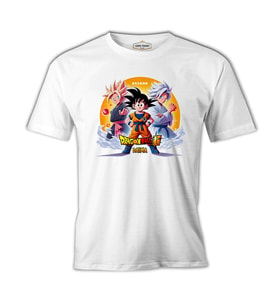 Dragon Ball Daima Ateş Topu Beyaz Erkek Tshirt