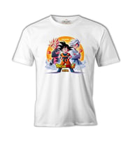 Dragon Ball Daima Ateş Topu Beyaz Erkek Tshirt