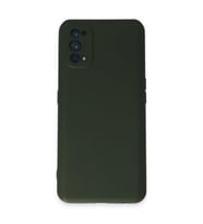 Realme 7 Pro Kılıf Nano İçi Kadife Silikon - Koyu Yeşil