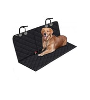 Köpek Kedi Araba Oto Araç Arka Koltuk Taşıma Örtüsü Kılıfı Şiltesi Su Geçirmez Koruyucu Oturma Örtü (Siyah)