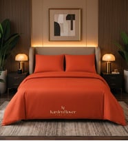 Karden Flower Aurelia Pure %100 Pamuk Saten Tek Kişilik Nevresim Takımı