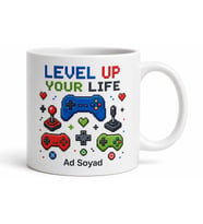 Gamer Hediyesi Oyun Konsolu Temalı Baskılı Kupa Bardak Oyuncu Hediye