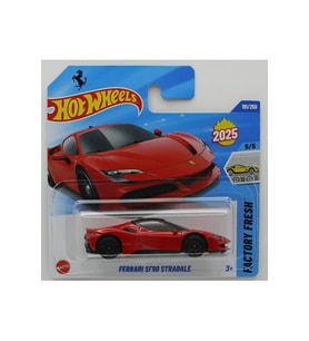 Hot Wheels Ferrari Sf90 Stradale Gri